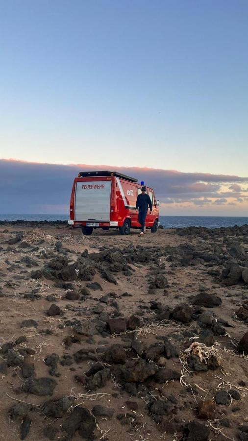 Conny, A Mercedes Firefighter Camper Campsite Los Cristianos (Tenerife)