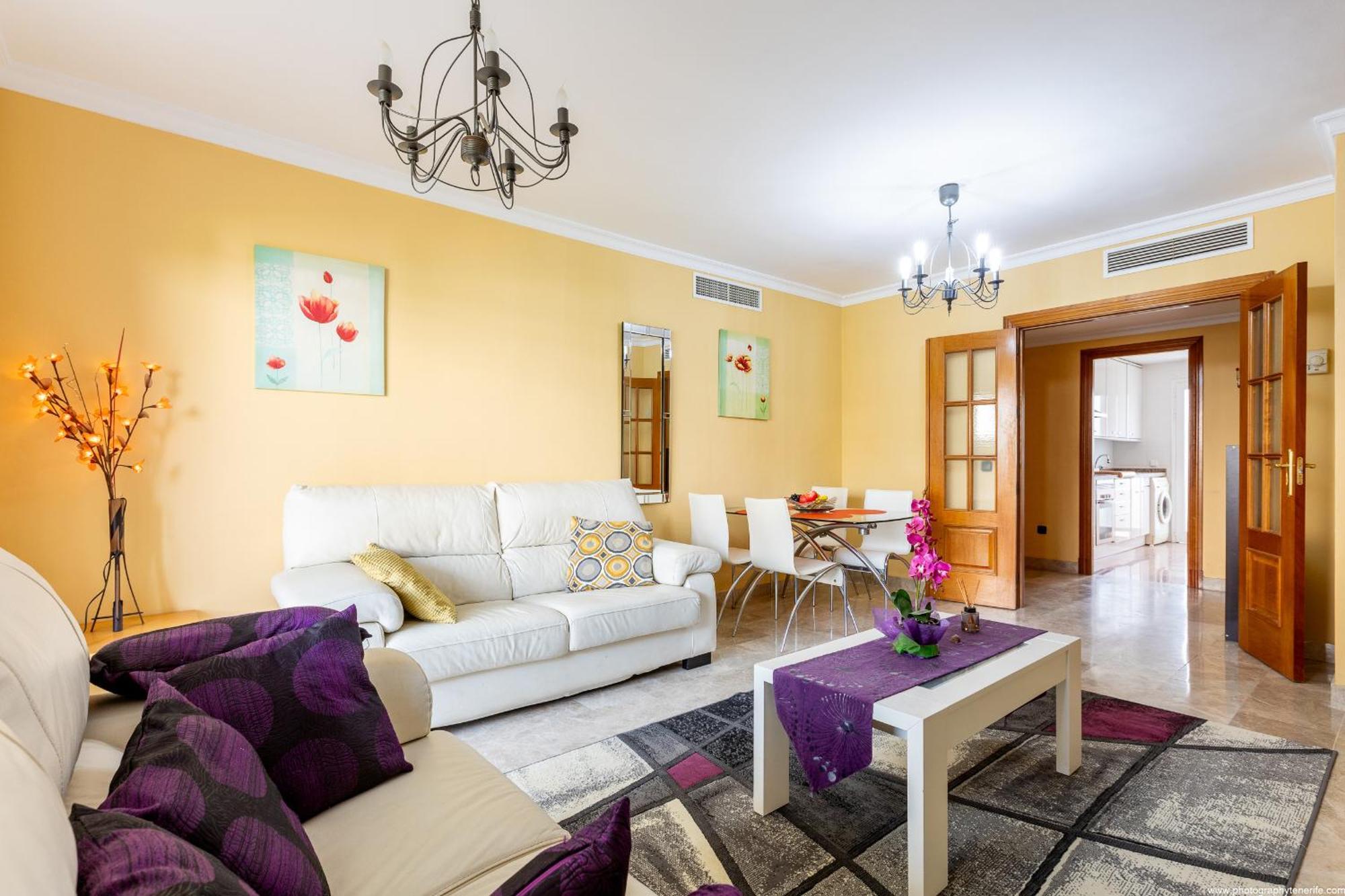 Cristianos 2 Bedroom Quiet Complex 200 Meters From The Ocean Apartment *