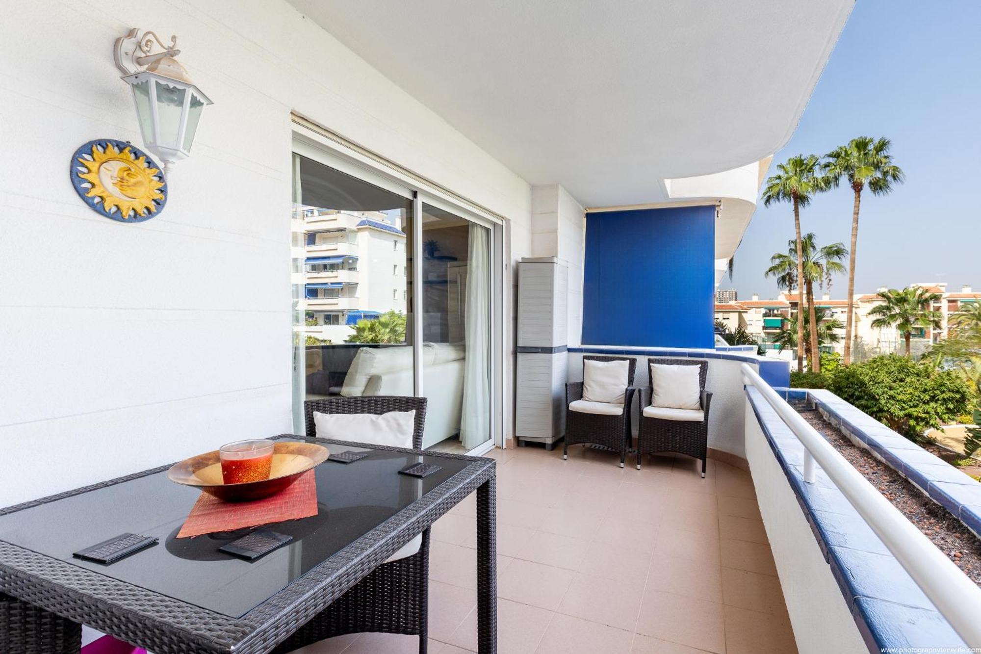 Apartment Cristianos 2 Bedroom Quiet Complex 200 Meters From The Ocean Los Cristianos (Tenerife)