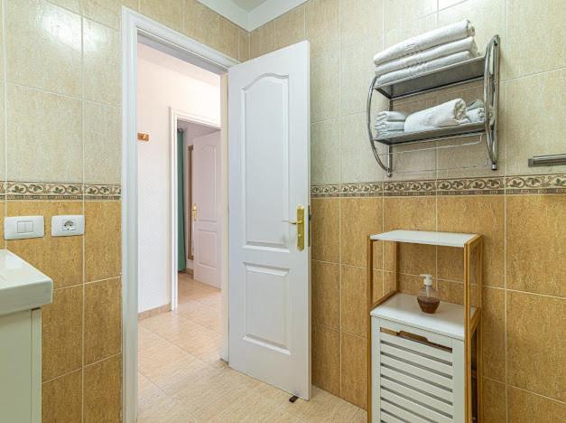Bright With Sea And Montain View At Cristianos