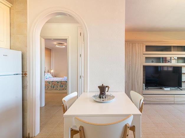 Bright With Sea And Montain View At Cristianos Los Cristianos (Tenerife)