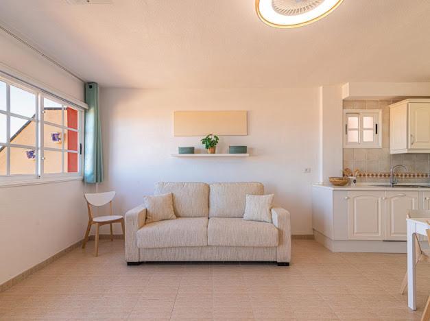Bright With Sea And Montain View At Cristianos Los Cristianos (Tenerife)